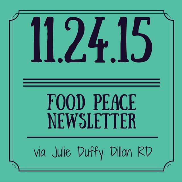 Graphic Art - Food peace newsletter