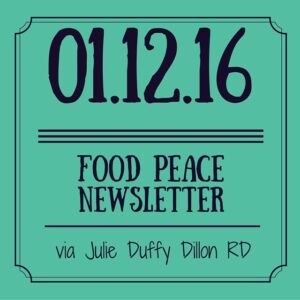 Graphic Art - Food peace newsletter