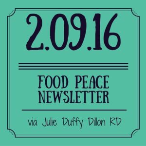 Graphic Art - Food peace newsletter