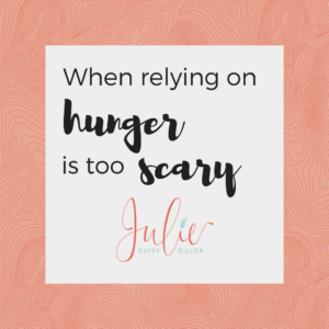 Graphic Art - Hunger is too scary