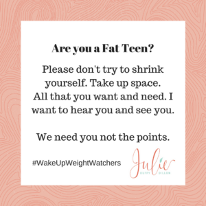 Graphic Art - #WakeUpWeightWatchers