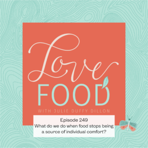 Podcast - What do we do when food stops being a source of individual comfort
