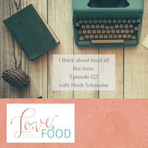 Podcast - I think about food all the time