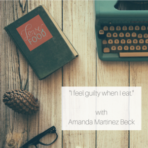 Graphic art - I feel guilty when I eat