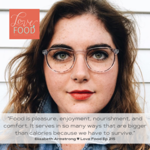 Podcast - Food is pleasure enjoyment nourishment and comfort