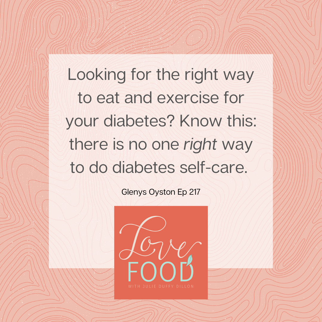 (218) How do I eat “right” with diabetes with Glenys Oyston