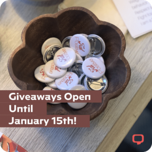 giveways open until january 15th!