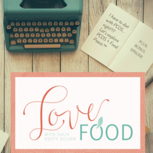 Podcast - I have to diet with PCOS right