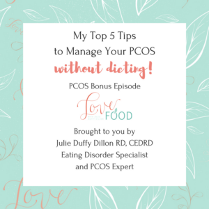Podcast - My top 5 tips to manage your PCOS without dieting
