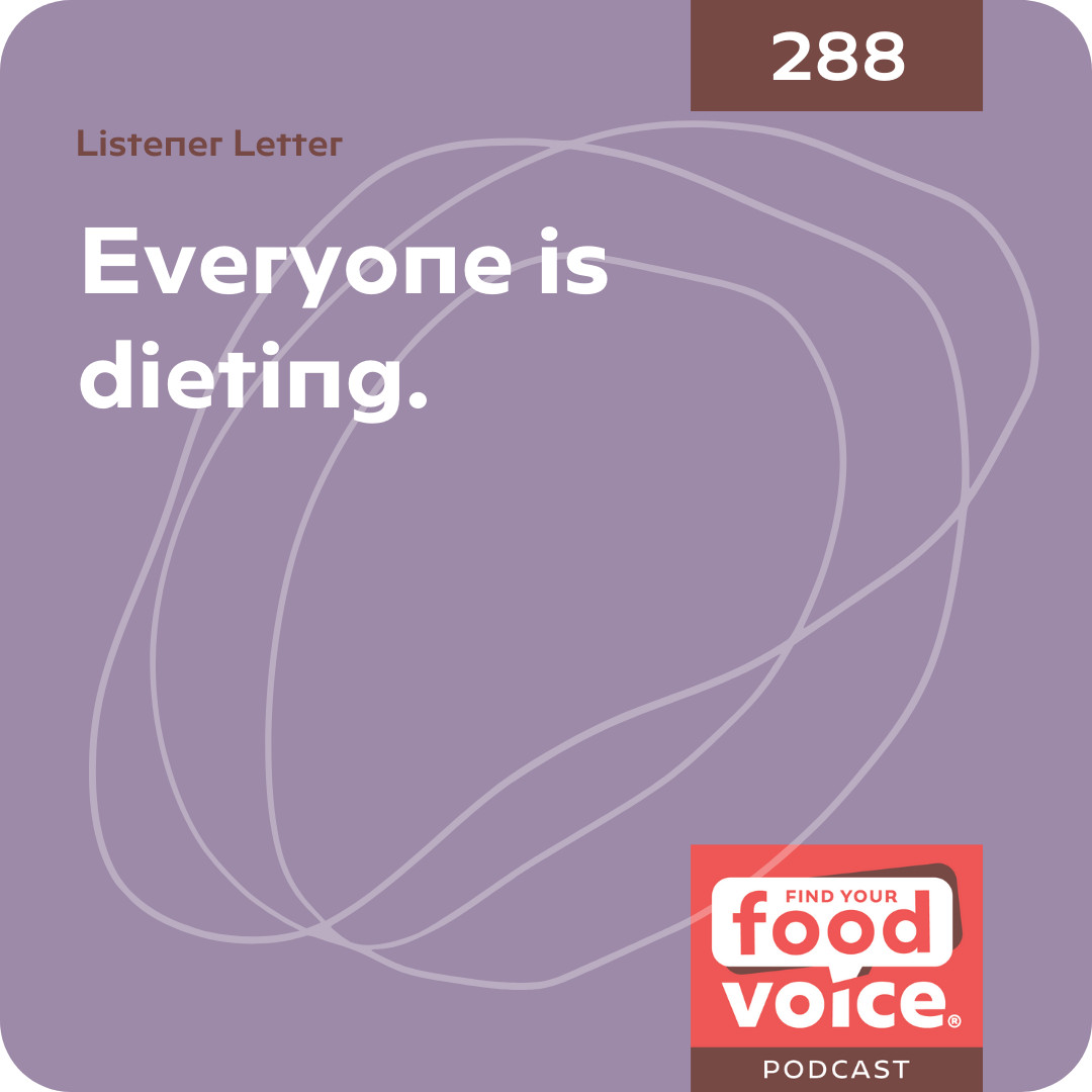 [Letter] Everyone is dieting. (288)