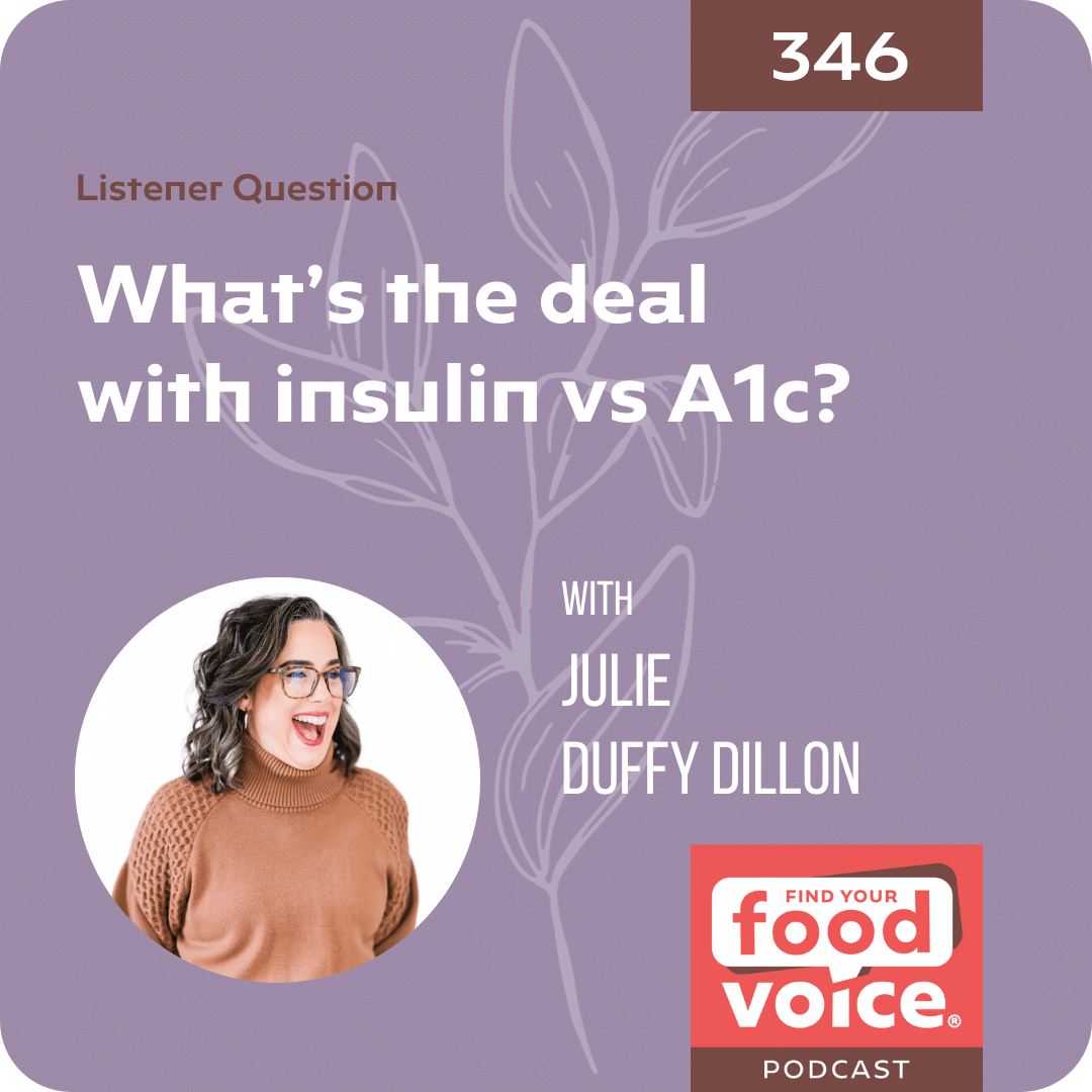 [Listener question] What’s the deal with insulin vs A1c? (346)