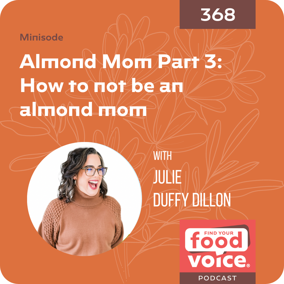 [Minisode] Almond Mom part 3: How to not be an almond mom (369)