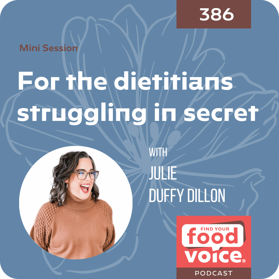 [Mini Session] For the dietitians struggling in secret (386)